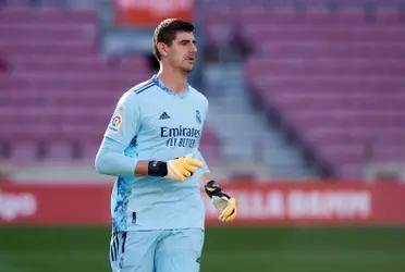 The luxury car of the Real Madrid goalkeeper played a trick on him