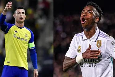 The Madrid footballer surprised everyone with his celebration in London.