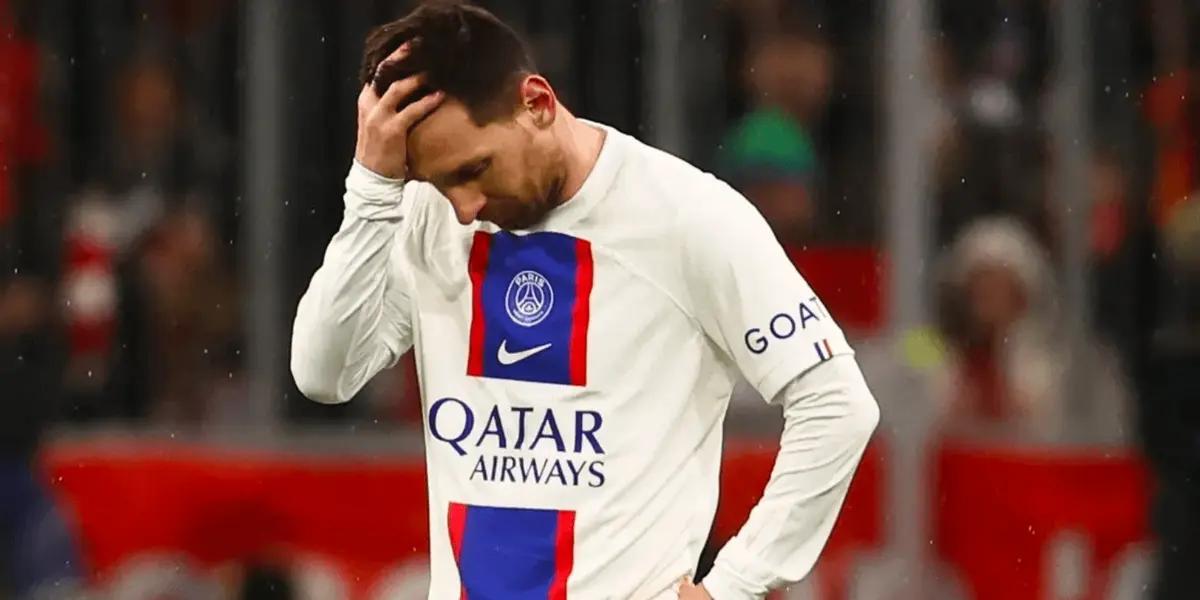 The majority of PSG fans showed their affection for the captain of the Argentine team
