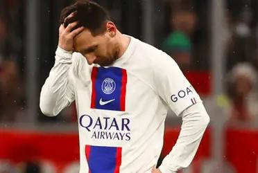 The majority of PSG fans showed their affection for the captain of the Argentine team