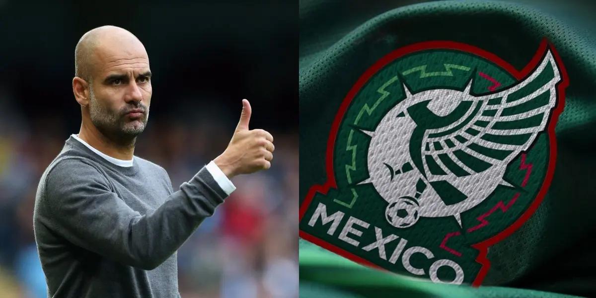 The Manchester City coach also addressed the issue of the national team and Mexican players, who are currently useless. He only singled out one.