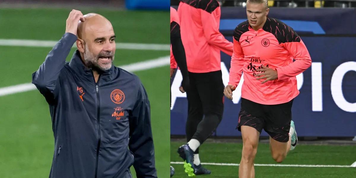 The Manchester City coach spoke about one of the club's most important signings