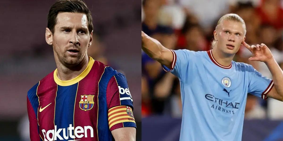 The Manchester City coach surprised with a statement shortly after Leo became a free agent.