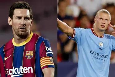 The Manchester City coach surprised with a statement shortly after Leo became a free agent.