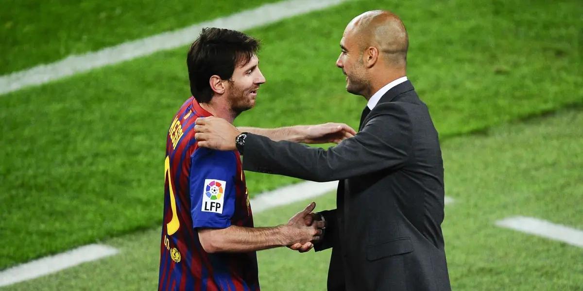 The Manchester City coach was flattered to have been put on a par with the world champions.