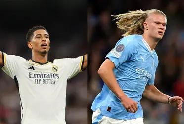 The Manchester City forward and a message to his former teammate who now plays for Real Madrid