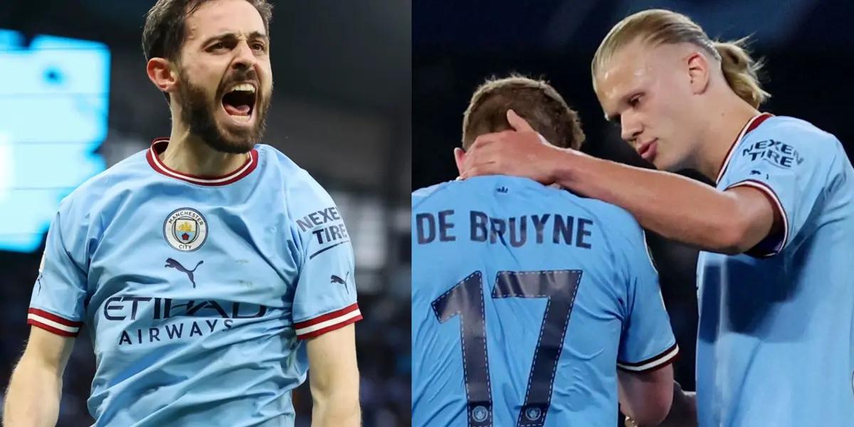 The Manchester City player chooses the best of the team and his decision surprises