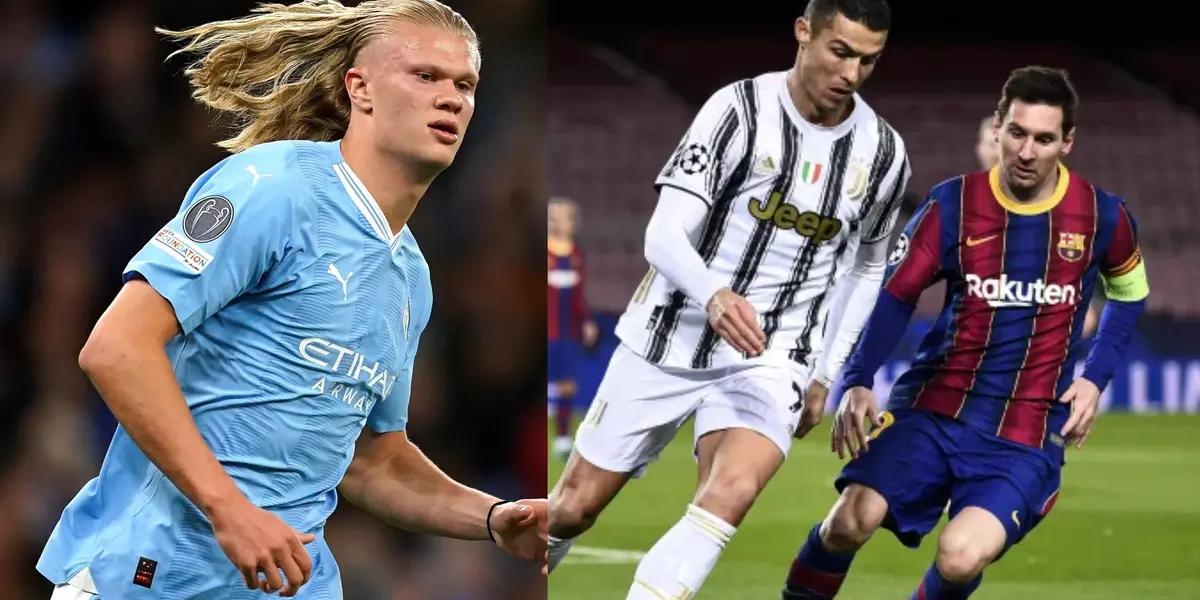 The Manchester City star chooses the most complete striker in his opinion