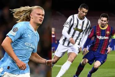 The Manchester City star chooses the most complete striker in his opinion