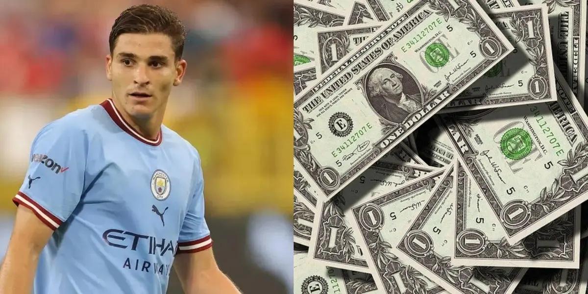 The Manchester City striker has played few games this season