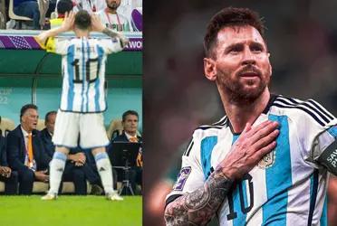 The Manchester United attacker uploaded a story to his Instagram account after the triumph of the Argentine National Team.