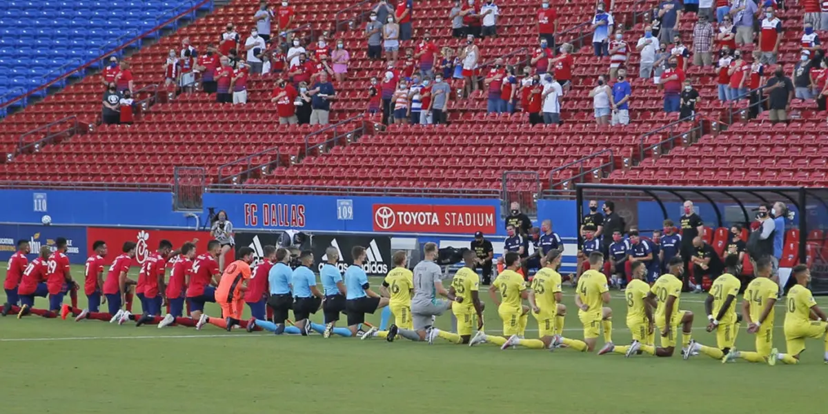 The match between FC Dallas vs. Nashville Soccer Club brought displeasure to several people due to something that happened in the game.