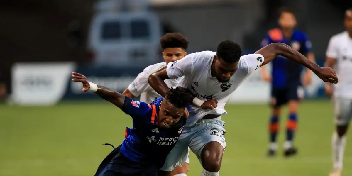The match between Football Club Cincinnati and D.C. United finished tied without goals