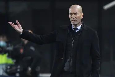 The Merengue coach spoke at a press conference