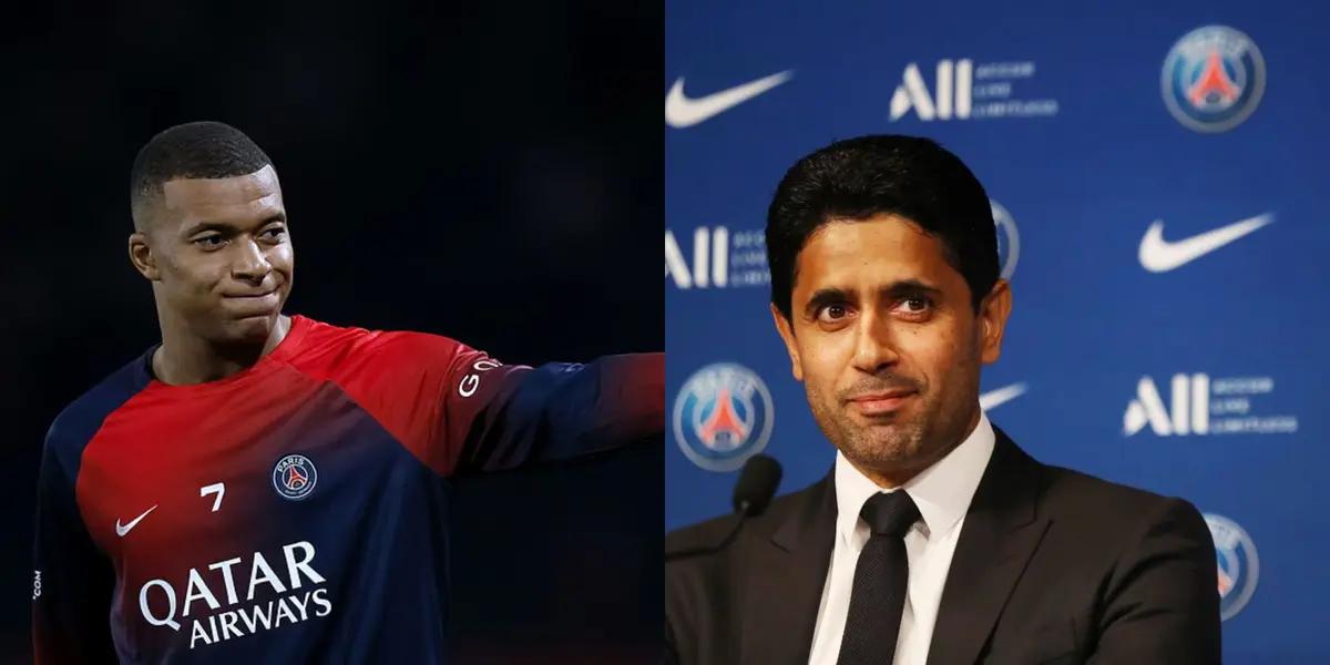 The message from the president of PSG about the future of Kylian Mbappe that surprises many