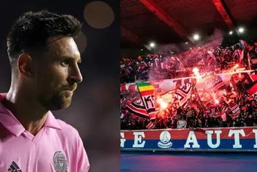 The message of the PSG ultras to Lionel Messi