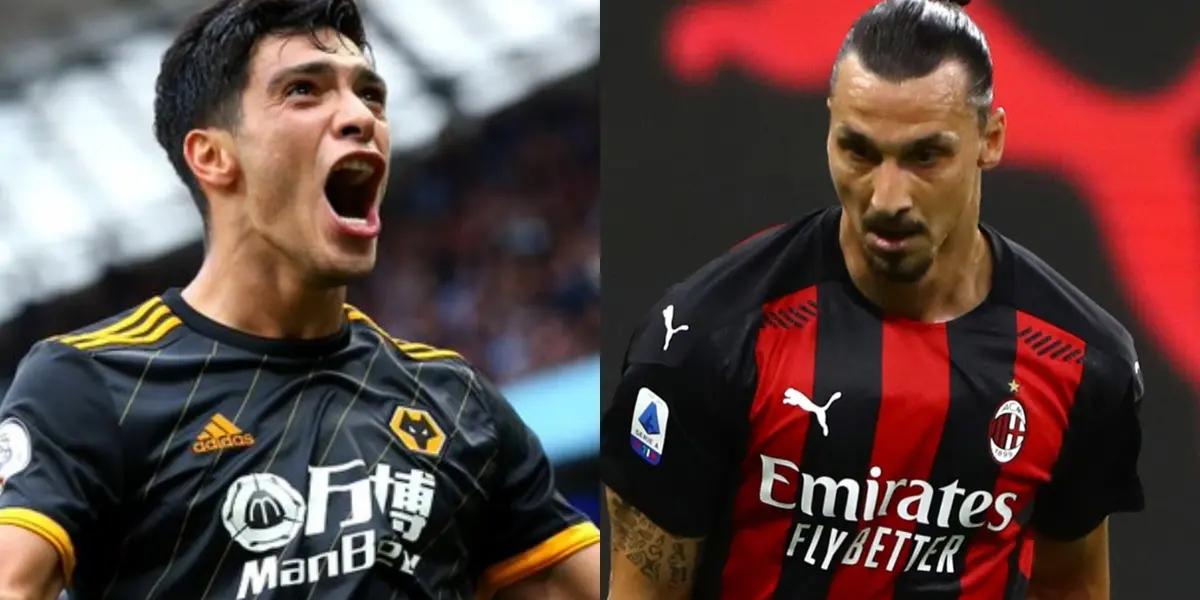 The Mexican attacker copied a gesture from the Swedish forward that surprised everyone on soccer world.