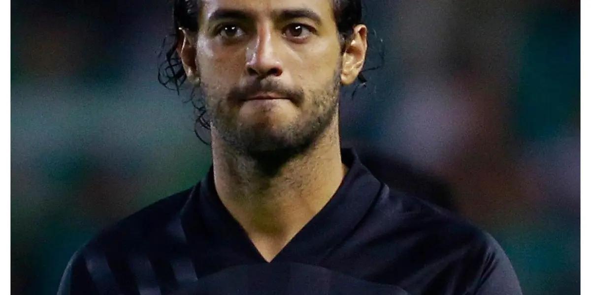 The Mexican attacker played half of the game on his team defeat against San Jose Earthquakes and got mad with his team.