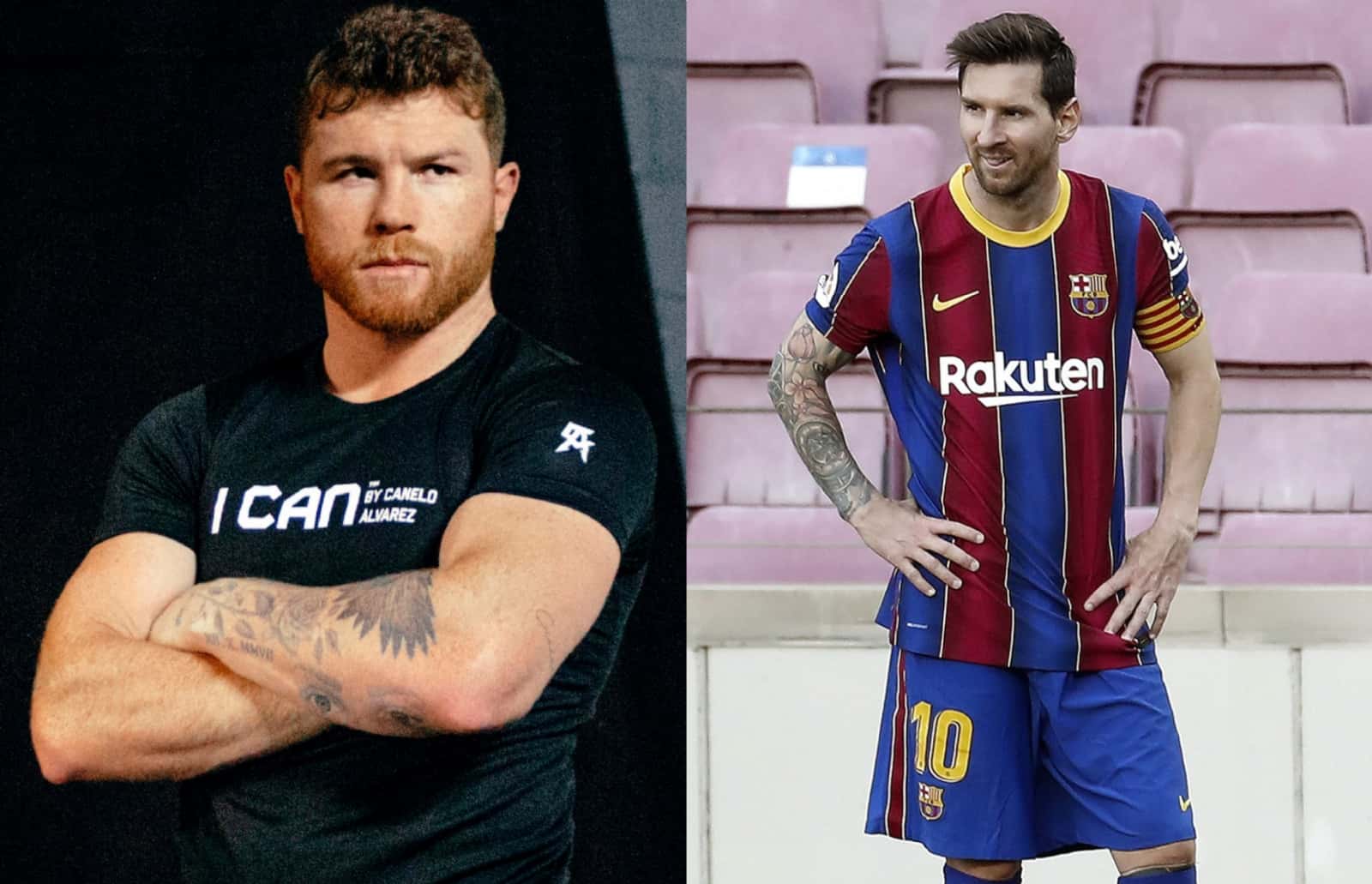 The Mexican boxer wore a model similar to the one that the soccer player usually uses