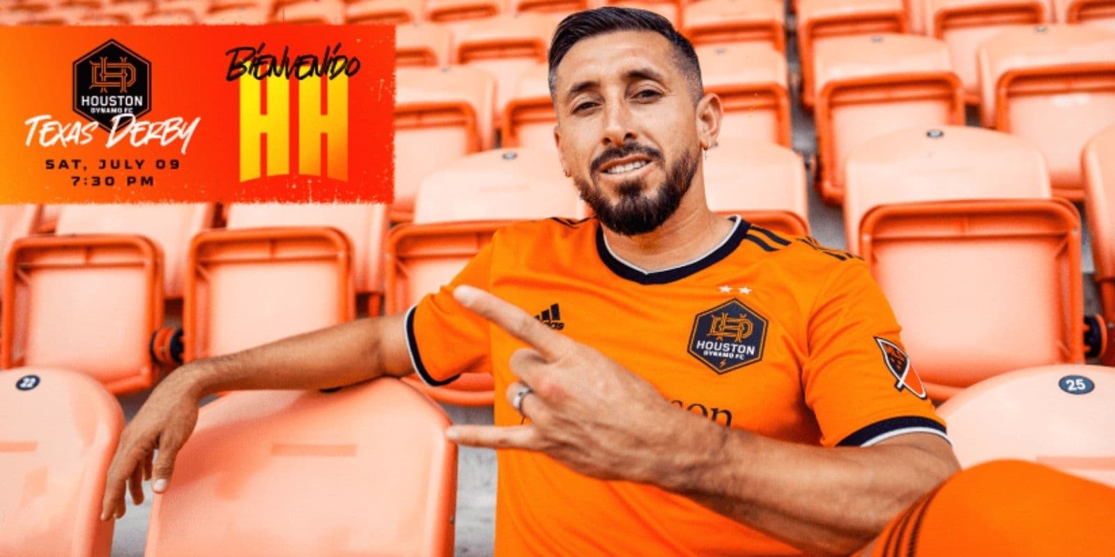 The Mexican debuts this weekend in the MLS against FC Dallas