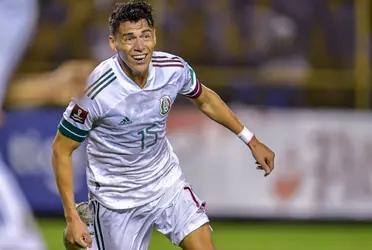 The Mexican defender from Monterrey was in charge of opening the scoring against El Salvador for matchday 6 of the Qatar 2022 Qualifiers.