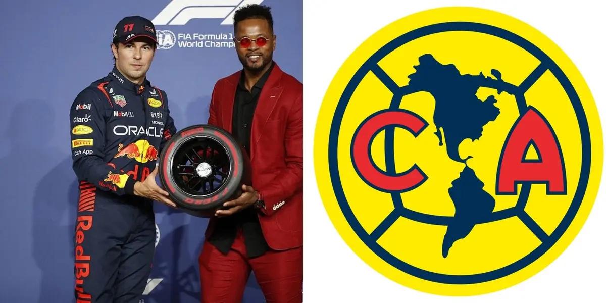 The Mexican driver is a fan of Club América and has just won the Formula 1 Grand Prix in Arabia