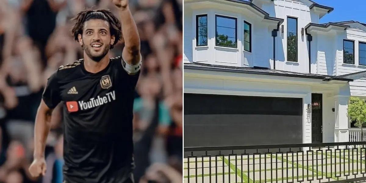 The Mexican forward has made an incredible house with the money earned at LAFC and during his career.