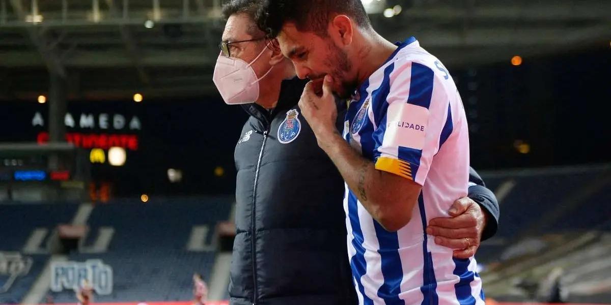 The Mexican forward suffered a serious injury
