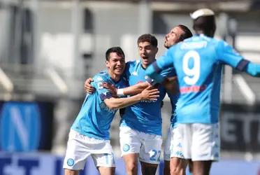 The Mexican forward was key in Napoli's triumph over Spezia