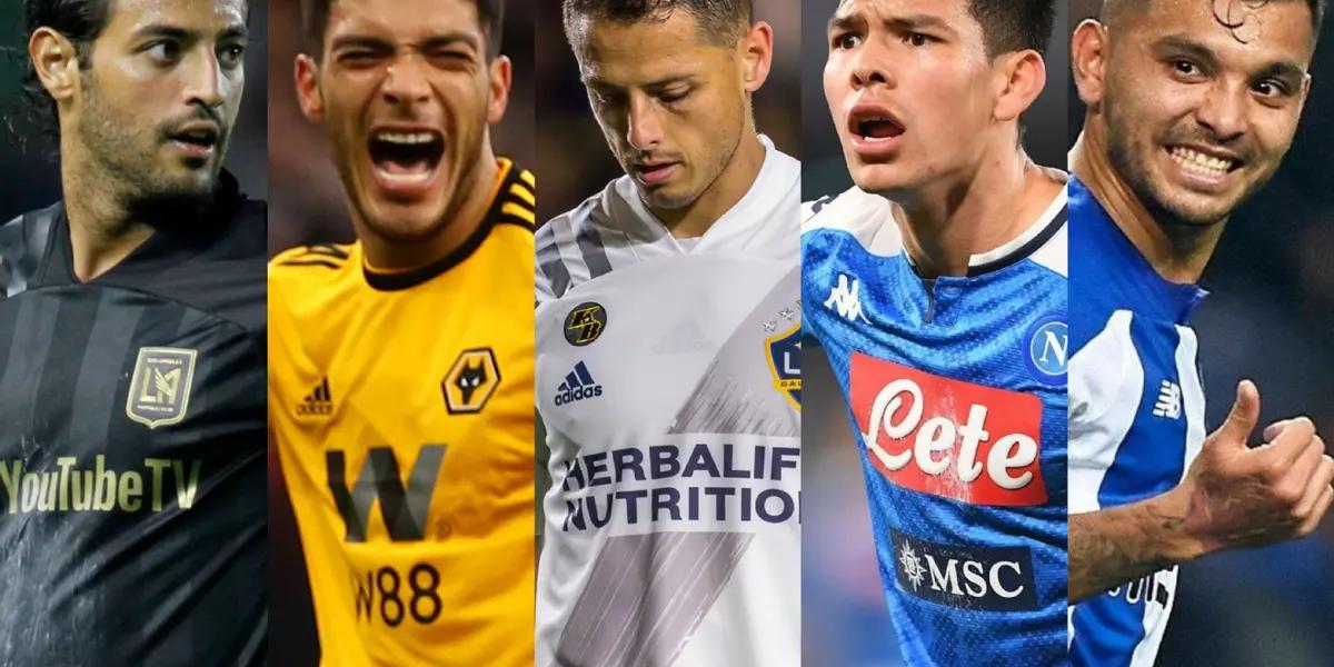 The Mexican from LA Galaxy was left apart his compatriots and his fans reacted this way.
