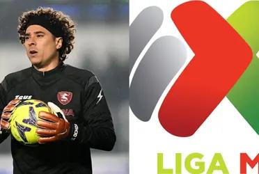 The Mexican goalkeeper is going through a difficult moment in Italy