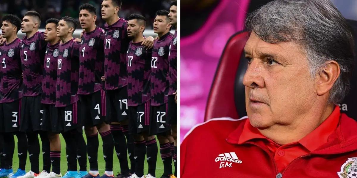 The Mexican national team lost 3-0 against Uruguay.