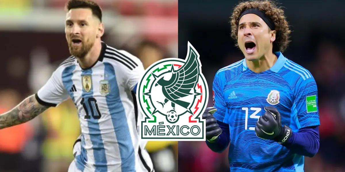 The Mexican national team will face the Albiceleste in the next World Cup, this is what Lionel Messi thinks of the Mexican goalkeeper
