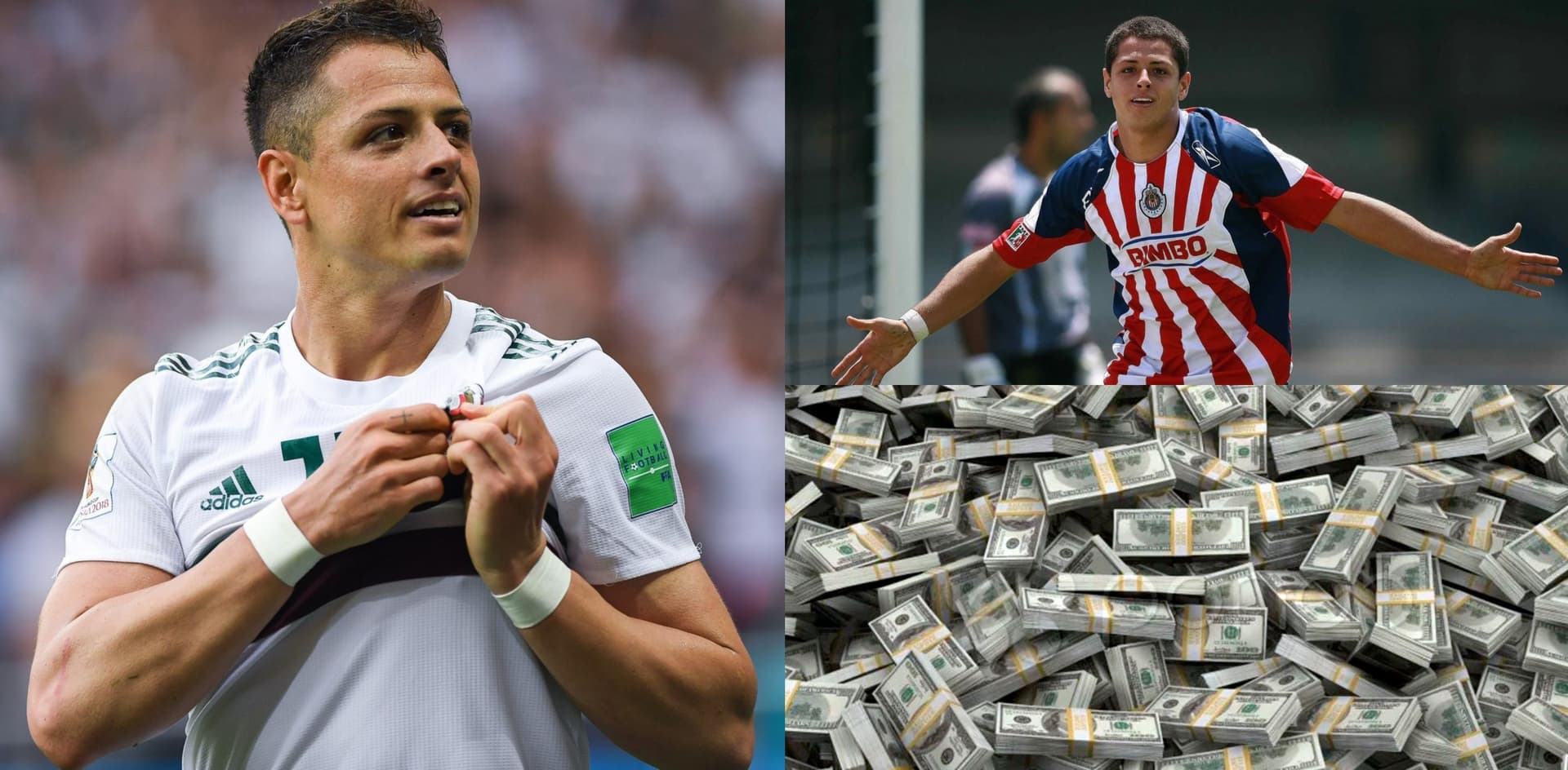 The Mexican player, Chicharito Hernández, signed with a Mexican team, it is not Chivas