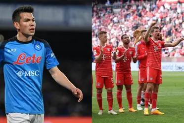 The Mexican player, Hirving Lozano, would have received the best news from Bayern Munich