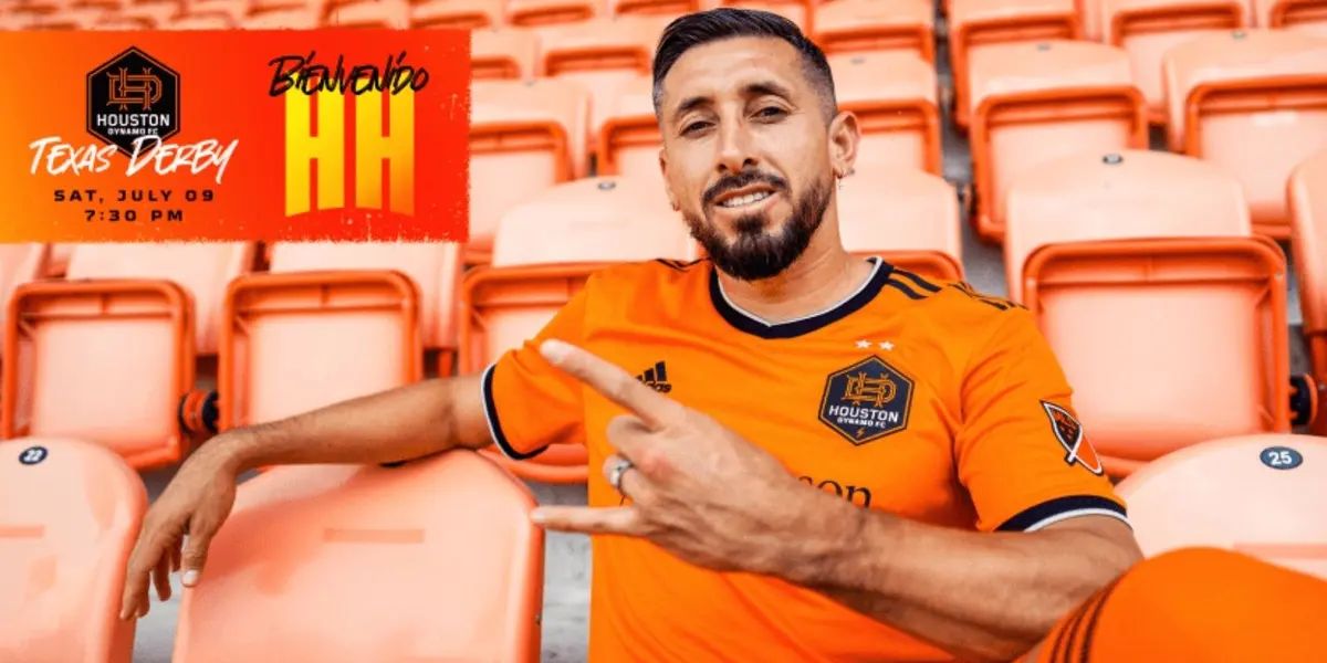 The Mexican player is ready to debut with the Houston Dynamo
