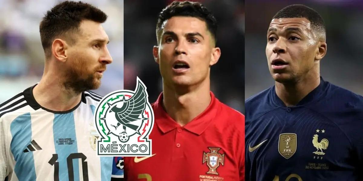 The Mexican player Mbappé respects took on Cristiano Ronaldo and even Messi showed admiration for him