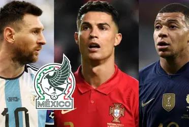 The Mexican player Mbappé respects took on Cristiano Ronaldo and even Messi showed admiration for him