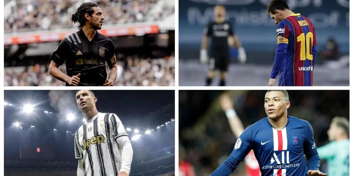 The Mexican star has beaten the three world’s best players in amazing statistics from his performances at the MLS.