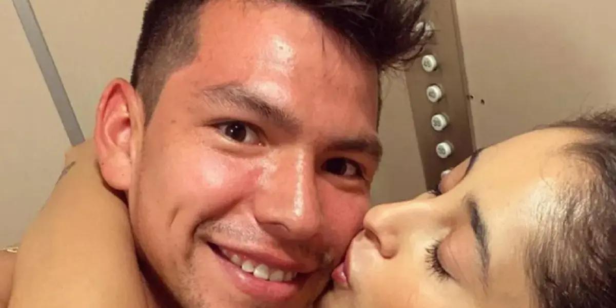 The Mexican striker and the model have been married for more than eight years