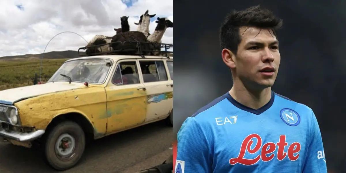 The Mexican striker is not having a good time at Napoli