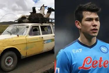 The Mexican striker is not having a good time at Napoli