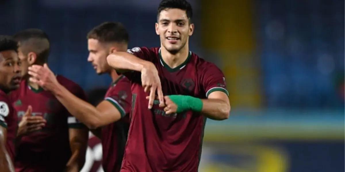 The Mexican striker scored the unique goal of the game and send a very special message.