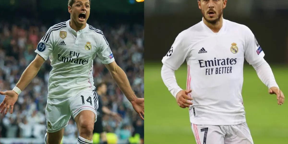 The Mexican surpasses the Belgian during his stay for the Merengue