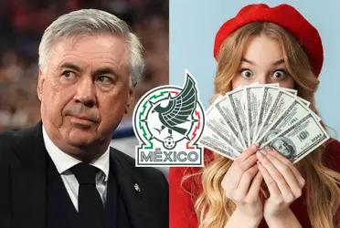 The Mexican was in the orbit of Real Madrid and now his wife helps him financially.