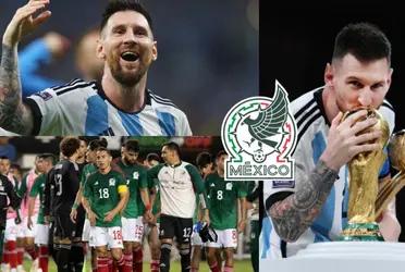 The Mexican who celebrated the title with Lionel Messi and now he is banned from the Mexican national team