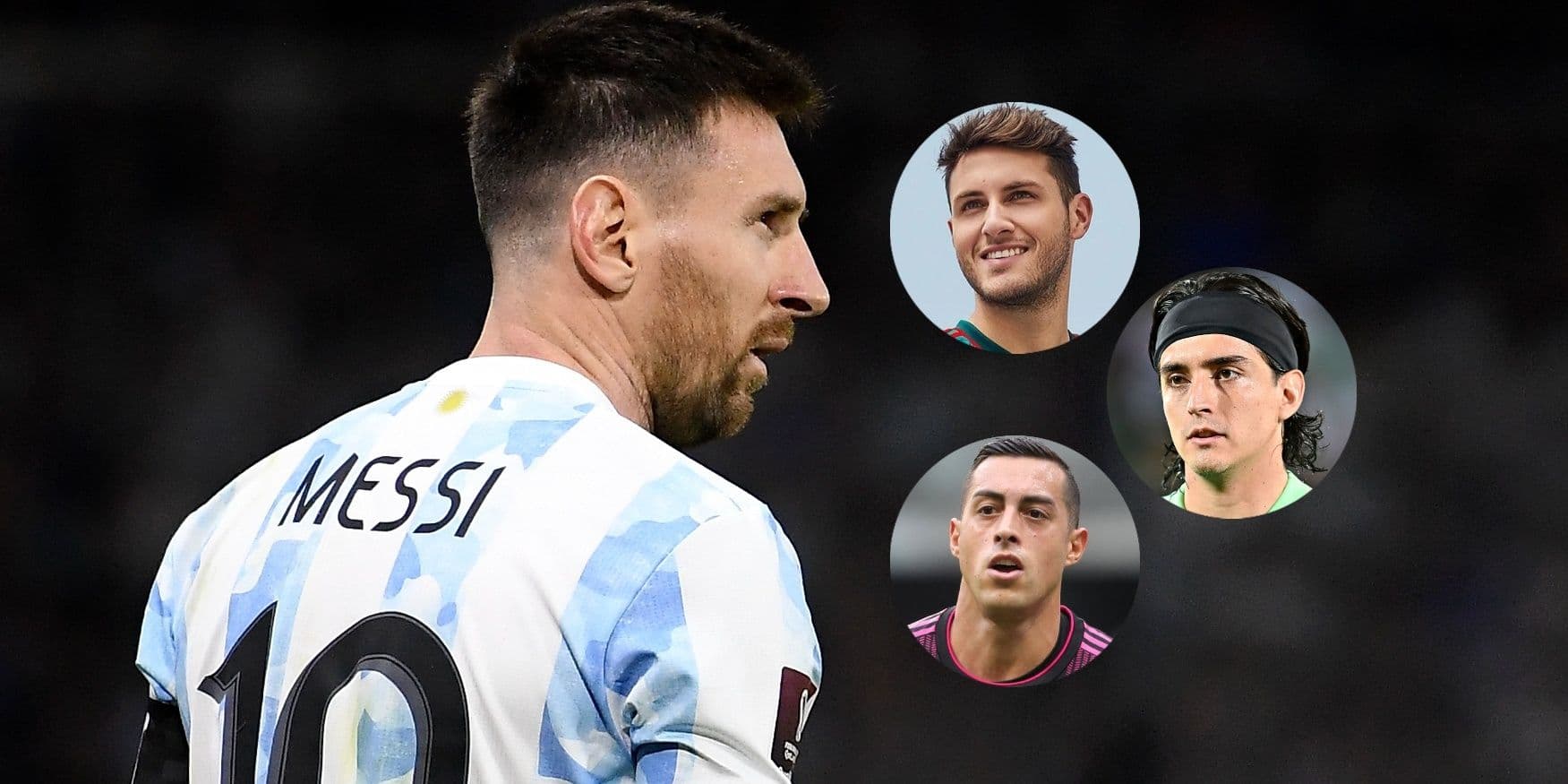 The Mexican who said he loved the Mexican national team and now appears on social networks wearing the Argentina jersey with Lionel Messi