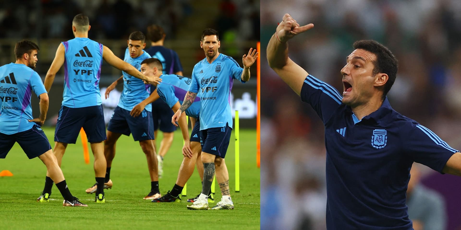The midfielder arrived quietly at the World Cup, earned his place in the starting team and responded to Scaloni.