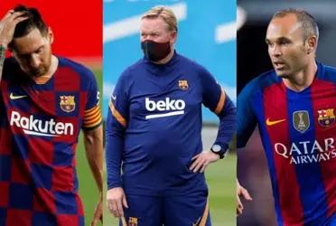 The midfielder formed in La Masía was set to be the new Iniesta, but the Dutch coach had different plans for him and sent him out of the club.