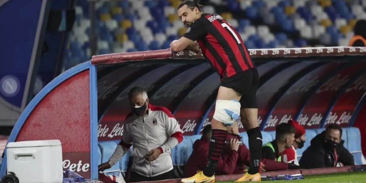 The Milan striker, who missed Euro 2020 for Sweden due to an injury, received news that he didn't like at all and fills him with questions